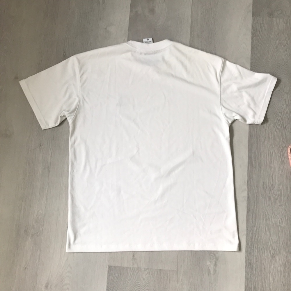 NIKE ACG MENS WHITE CREW NECK T SHIRT SHORT SLEEVES THICK JERSEY MENS MEDIUM - Picture 7 of 8